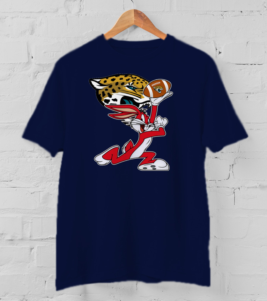Jacksonville Jaguars Football Bunny Chiefs Collaboration T-Shirt