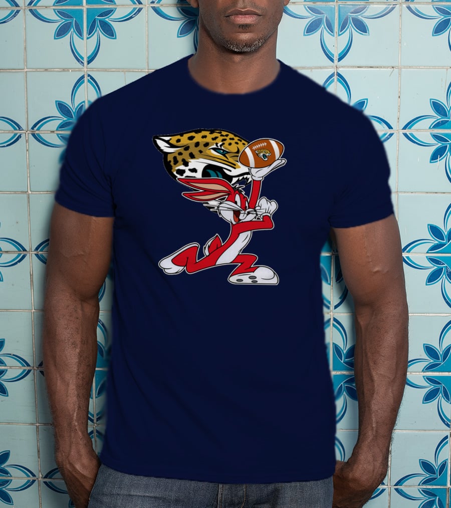 Jacksonville Jaguars Football Bunny Chiefs Collaboration T-Shirt