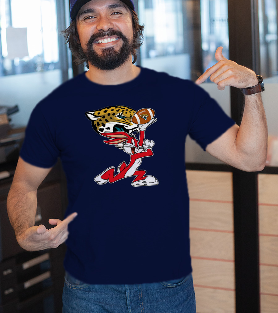 Jacksonville Jaguars Football Bunny Chiefs Collaboration T-Shirt