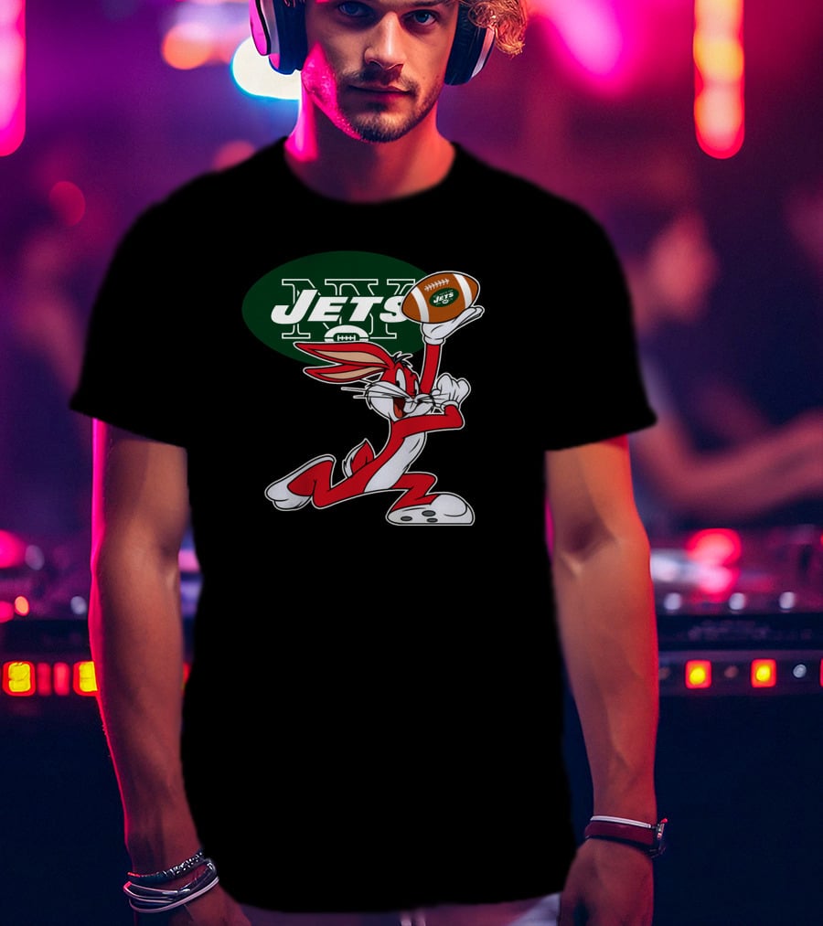 New York Jets Football Rabbit T-Shirt