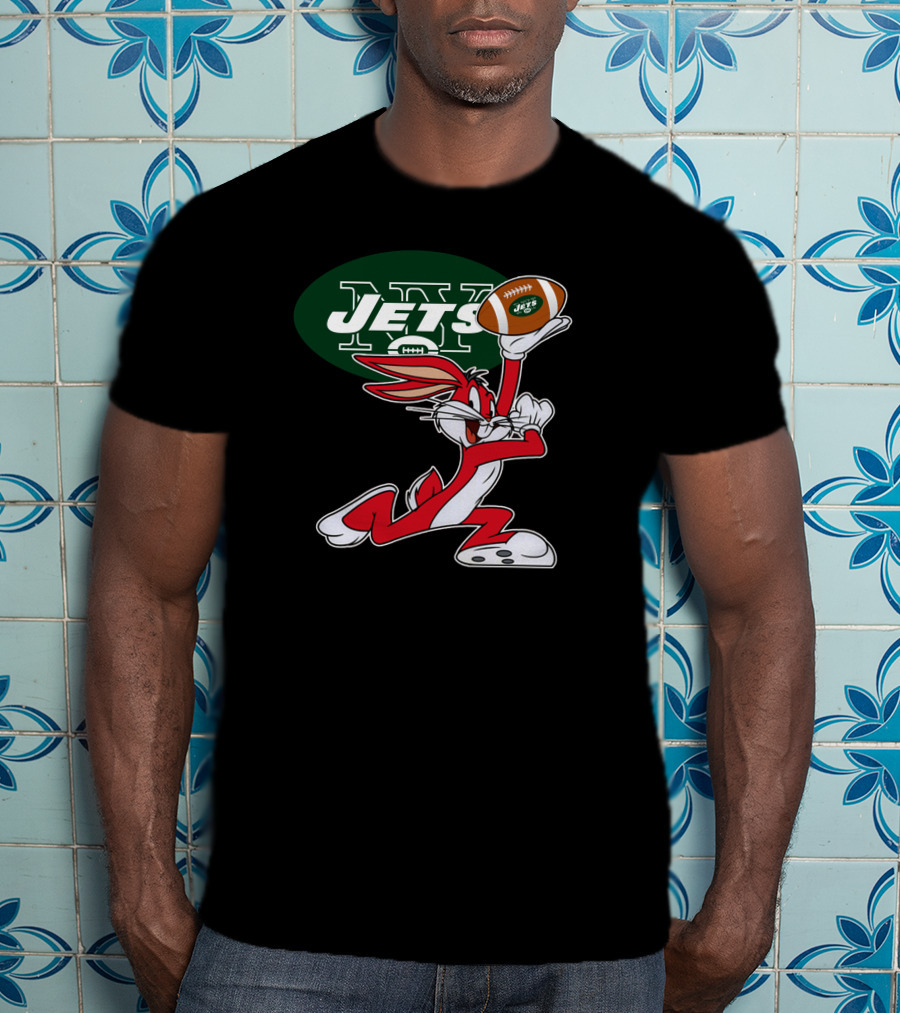 New York Jets Football Rabbit T-Shirt