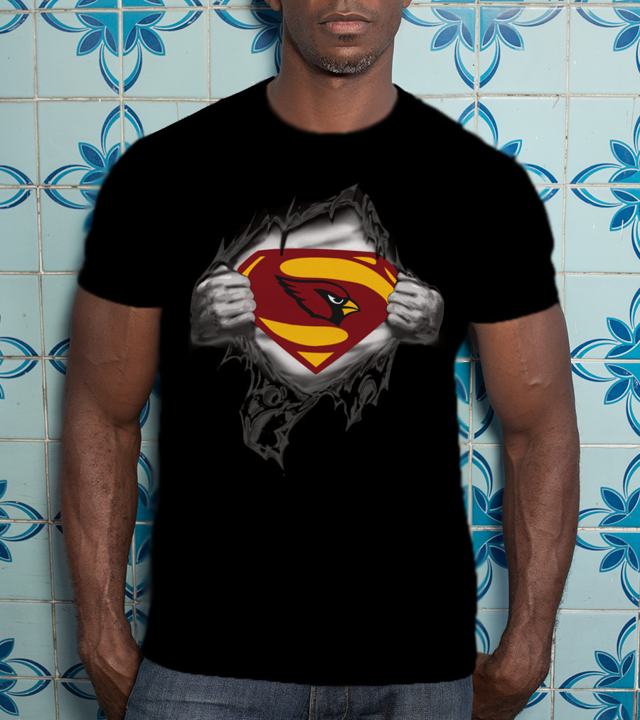 Arizona Cardinals Superhero T-Shirt