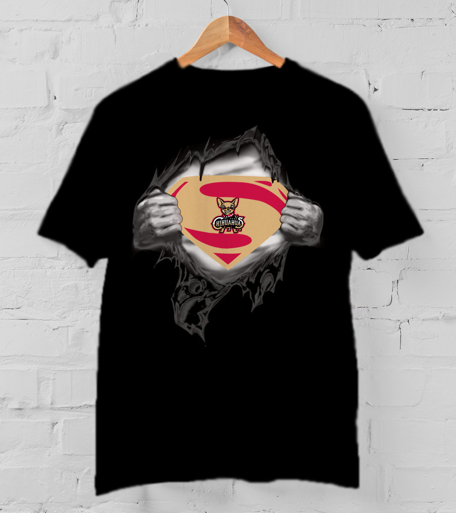 El Paso Chihuahuas Superman Shield T-Shirt