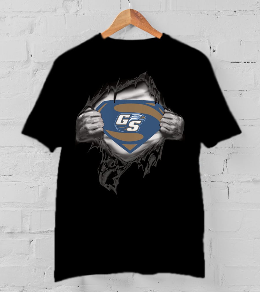 Georgia Southern GS Eagle Superhero Emblem T-Shirt
