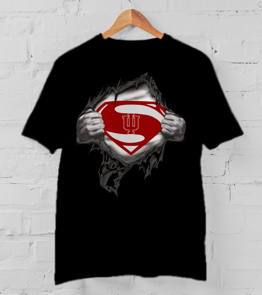Indiana University Super Man T-Shirt