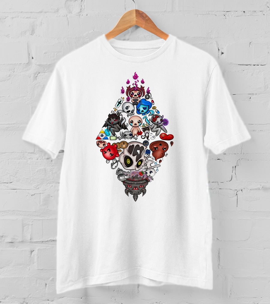 The Binding Of Isaac Epic Character Compilation T-Shirt