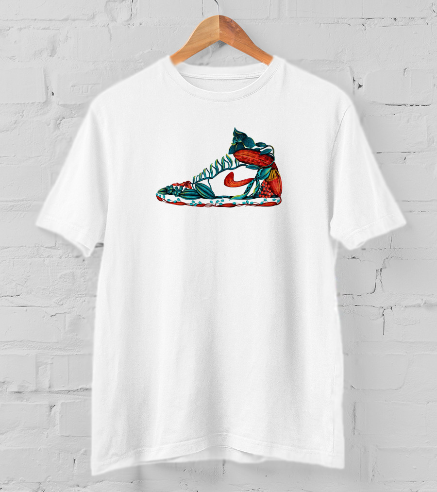Raxenne Maniquiz Philippine Botanical Air Jordans T-Shirt
