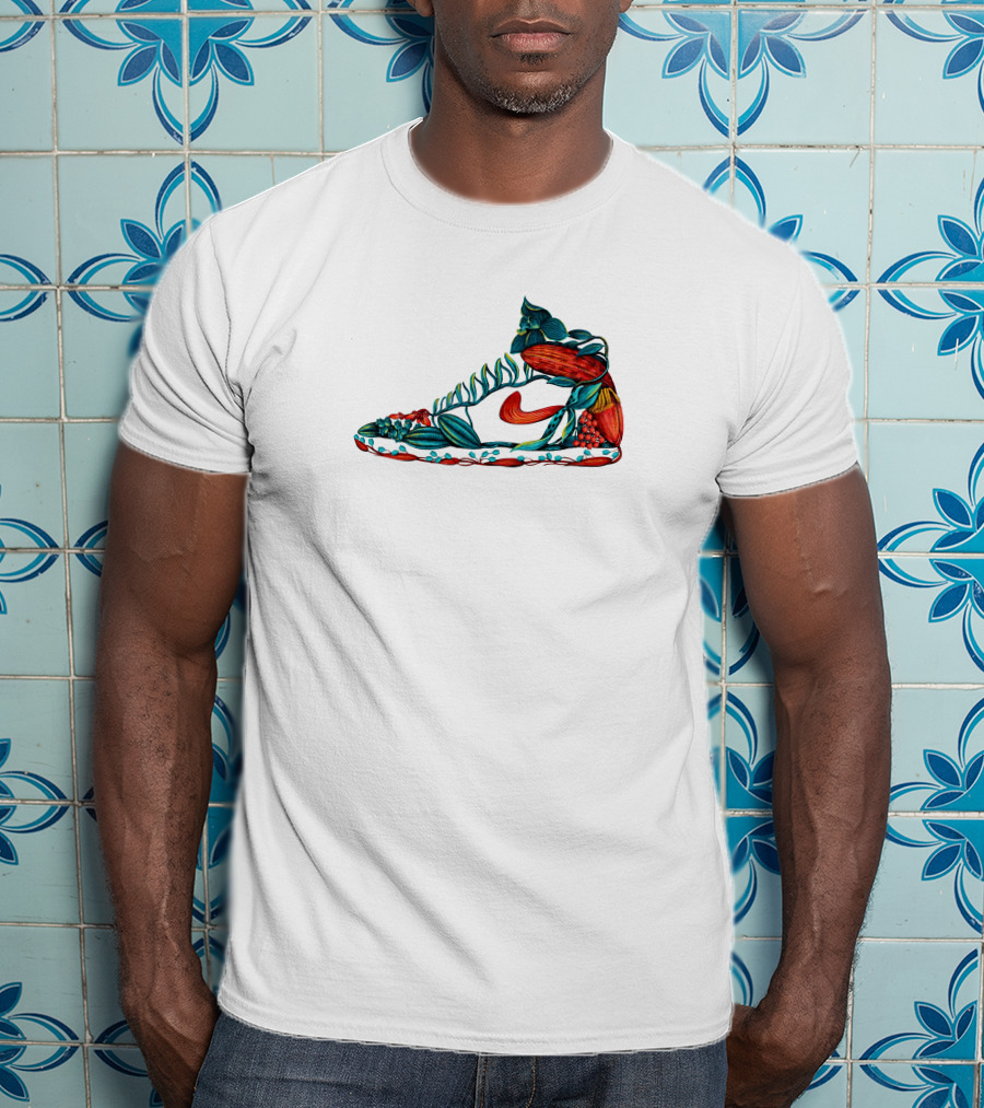 Raxenne Maniquiz Philippine Botanical Air Jordans T-Shirt