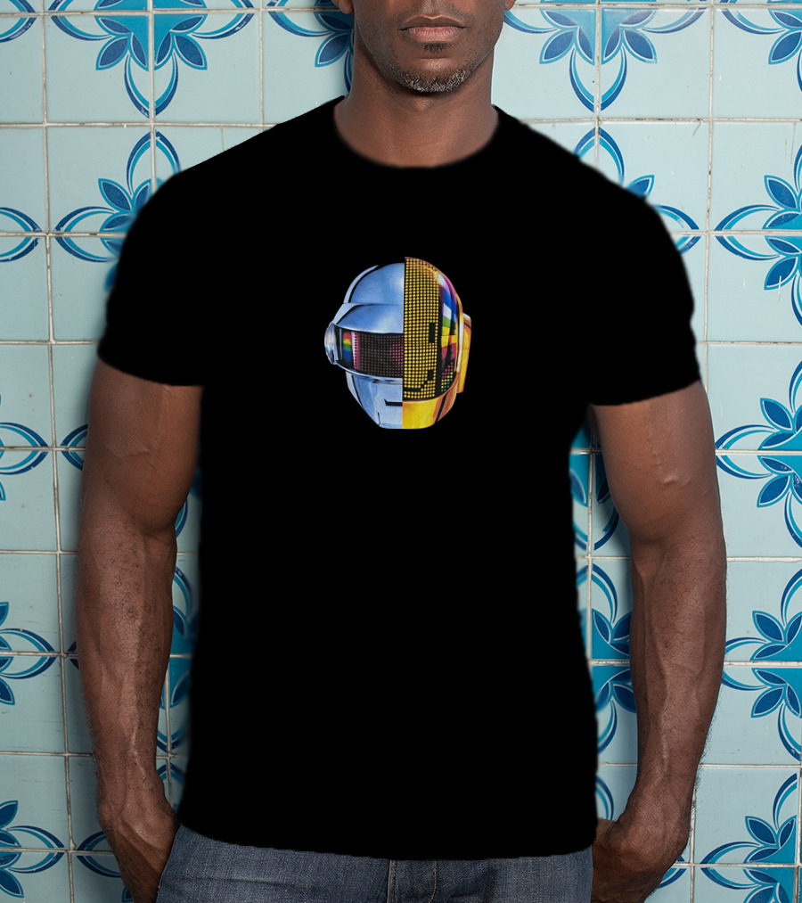 Custom Daft Punk Helmet T-Shirt