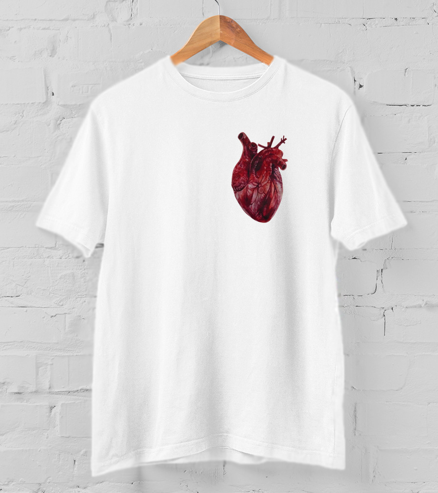 Anatomical Realistic Heart T-Shirt
