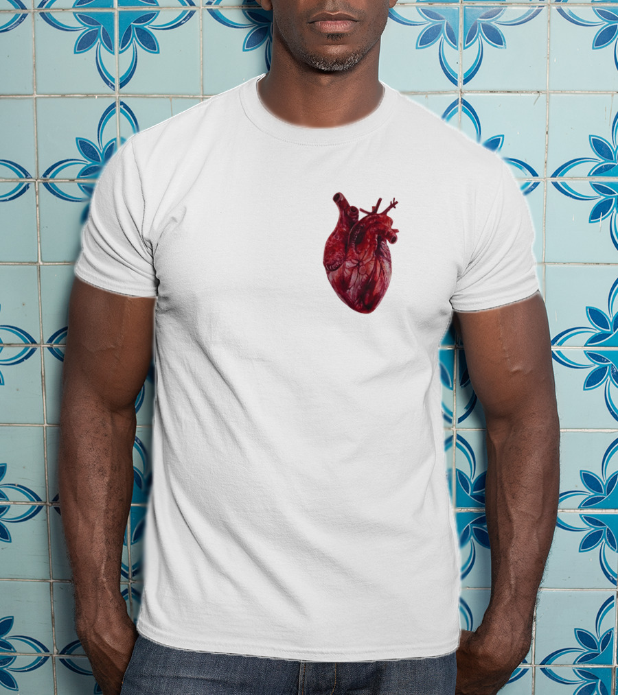 Anatomical Realistic Heart T-Shirt