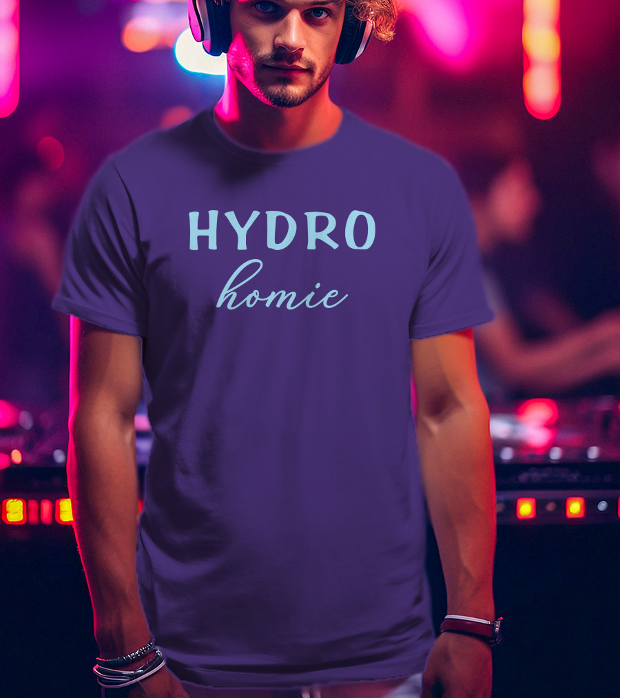 Hydro Homie Water Lover Womens H2o T-Shirt
