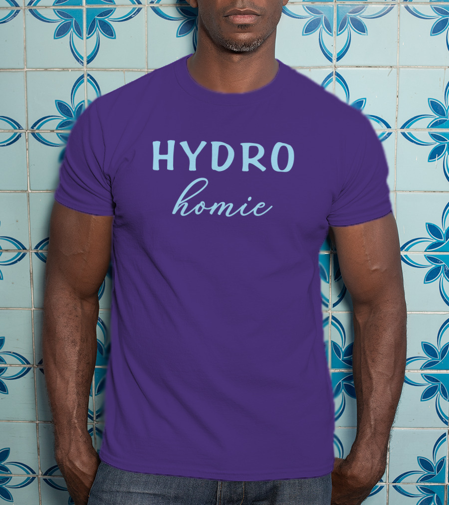 Hydro Homie Water Lover Womens H2o T-Shirt