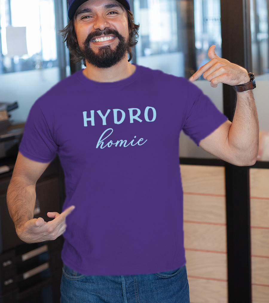 Hydro Homie Water Lover Womens H2o T-Shirt