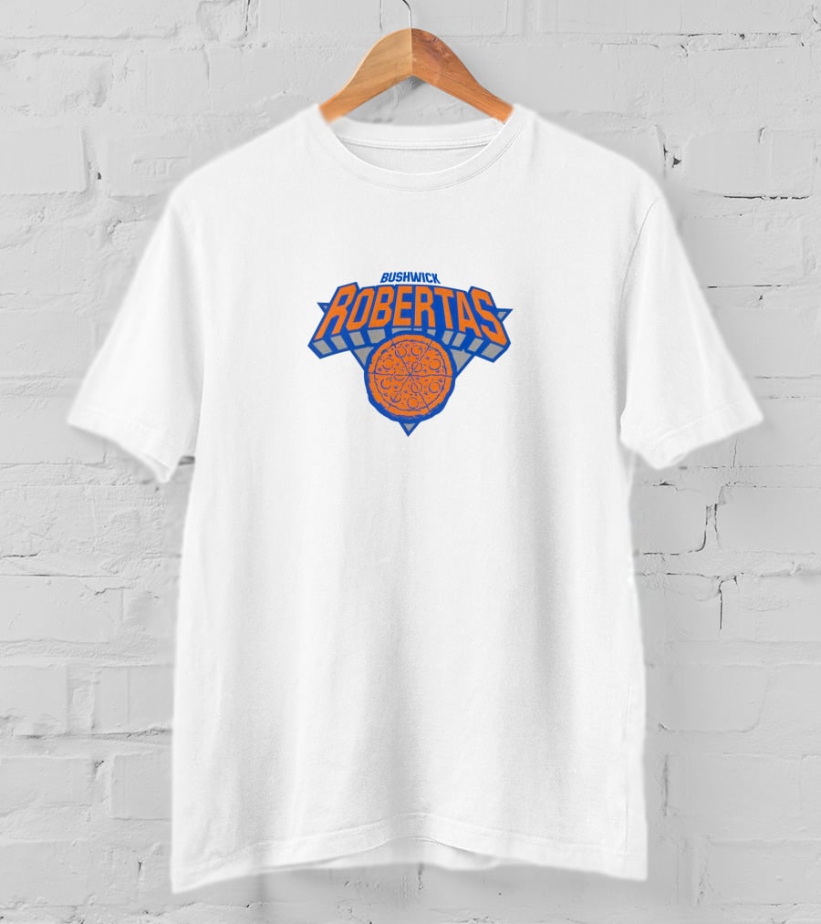 Bushwick Roberta's Pizza Logo Cool Hunting T-Shirt