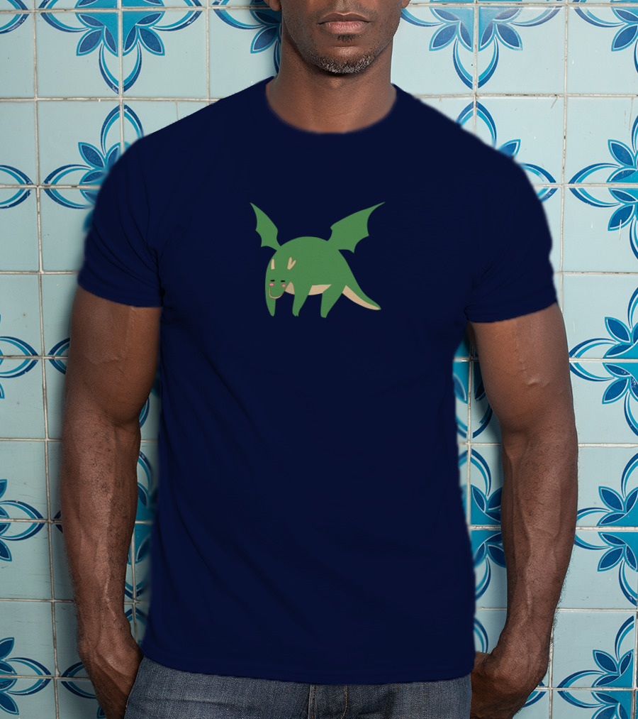 New Kobayashi San Chi No Maid Dragon Kawaii Green Dragon Character T-Shirt