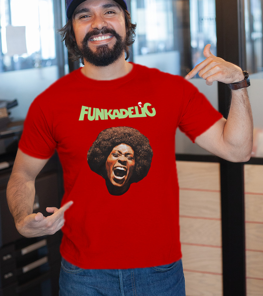 Urban Outfitters Merch Funkadelic Free Your Mind Afro Soul Face T-Shirt