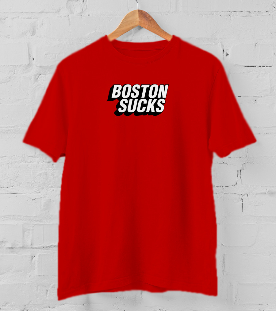 Ny Post Shop Boston Sucks T-Shirt