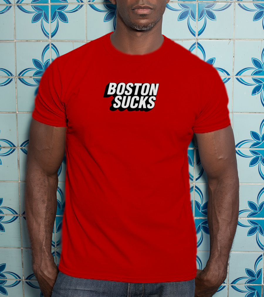 Ny Post Shop Boston Sucks T-Shirt