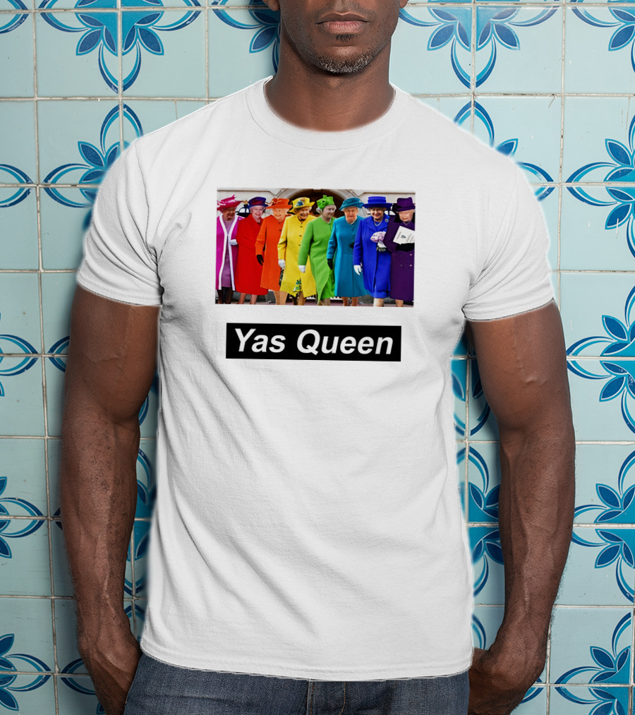 Yas Queen Rainbow Fashion T-Shirt