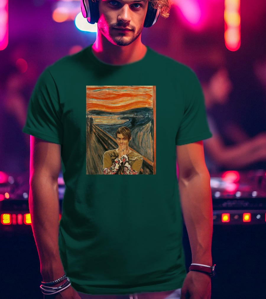 Livefromnewyork Stefon X The Scream Fusion T-Shirt