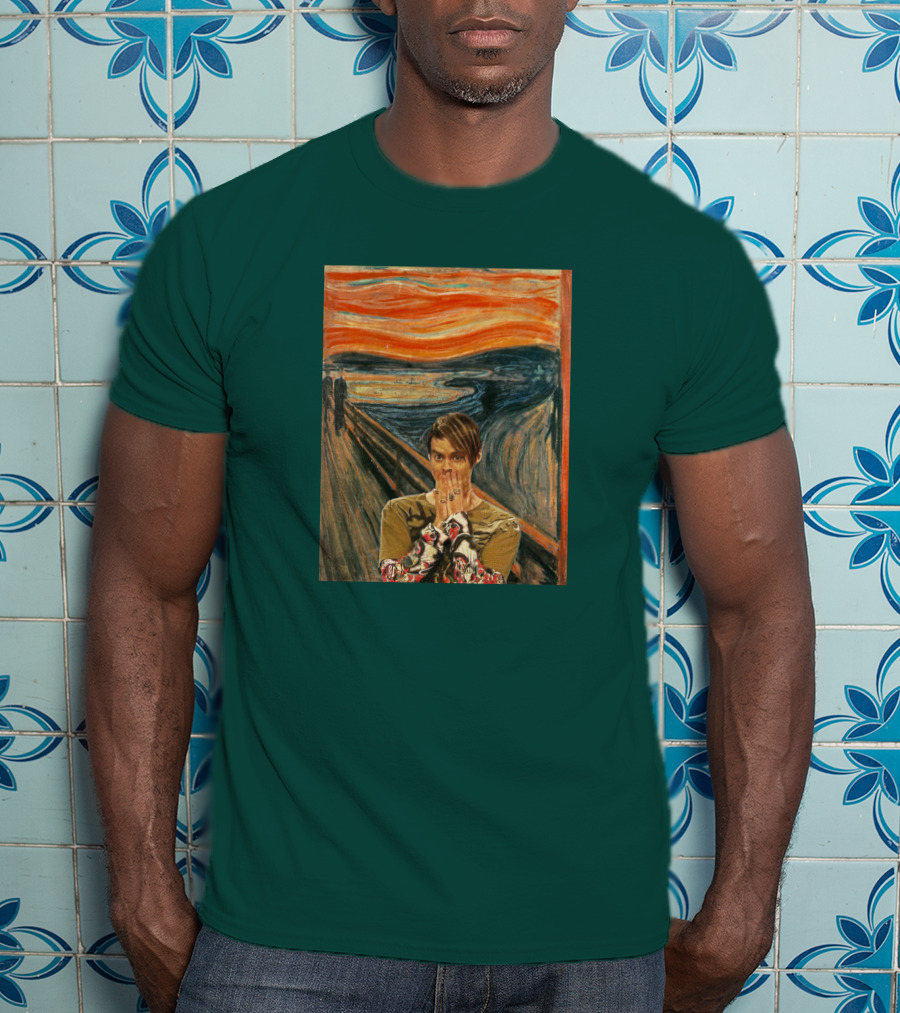 Livefromnewyork Stefon X The Scream Fusion T-Shirt