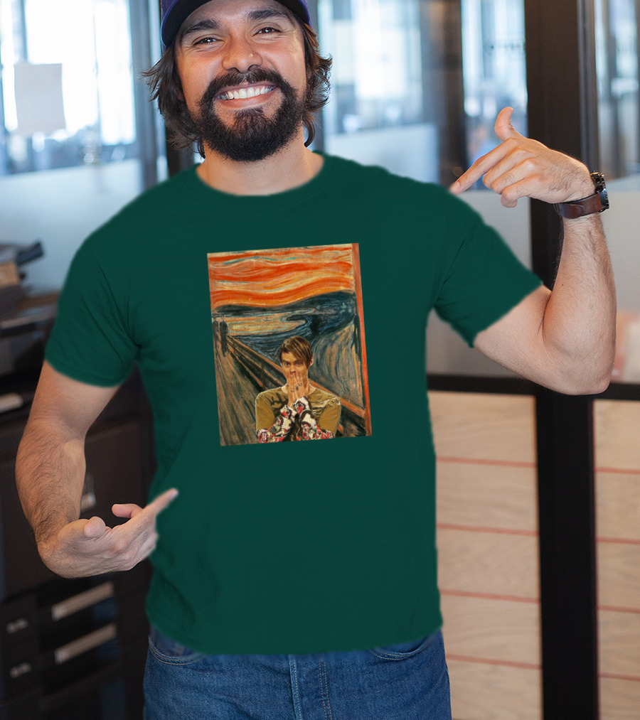 Livefromnewyork Stefon X The Scream Fusion T-Shirt