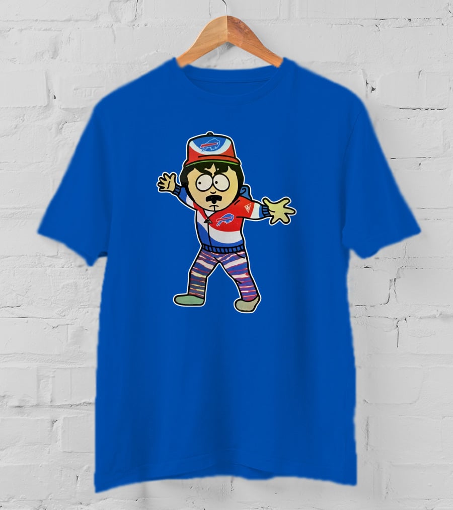 Ryan Johnson Buffalo Bills Inspired Cartoon Character T-Shirt