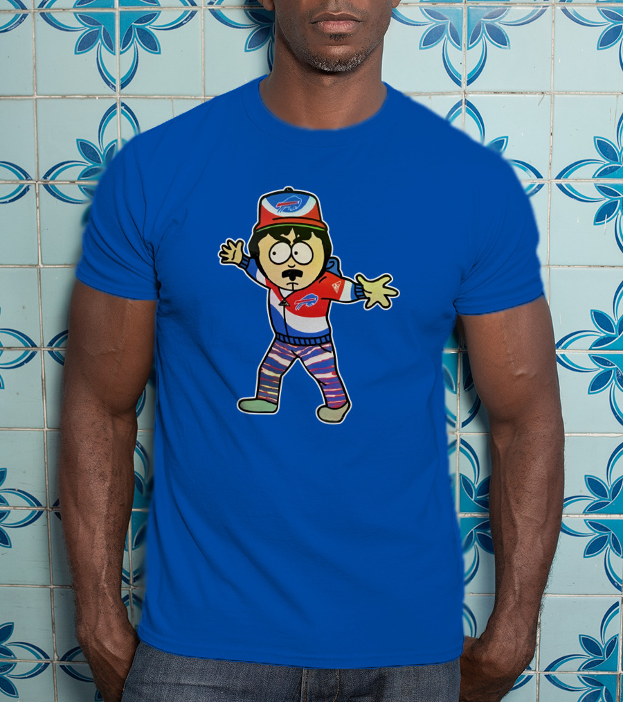 Ryan Johnson Buffalo Bills Inspired Cartoon Character T-Shirt