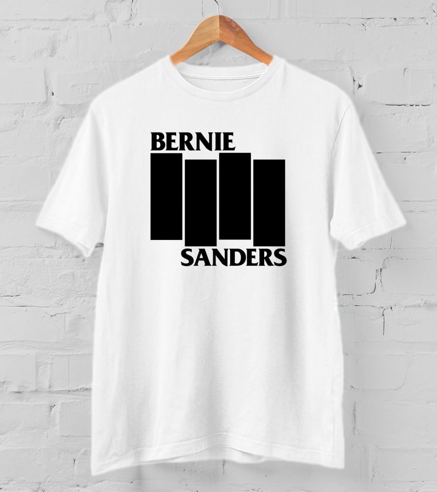 Bernie Sanders Black Flag T-Shirt