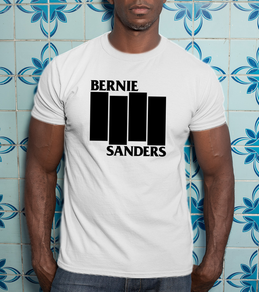 Bernie Sanders Black Flag T-Shirt