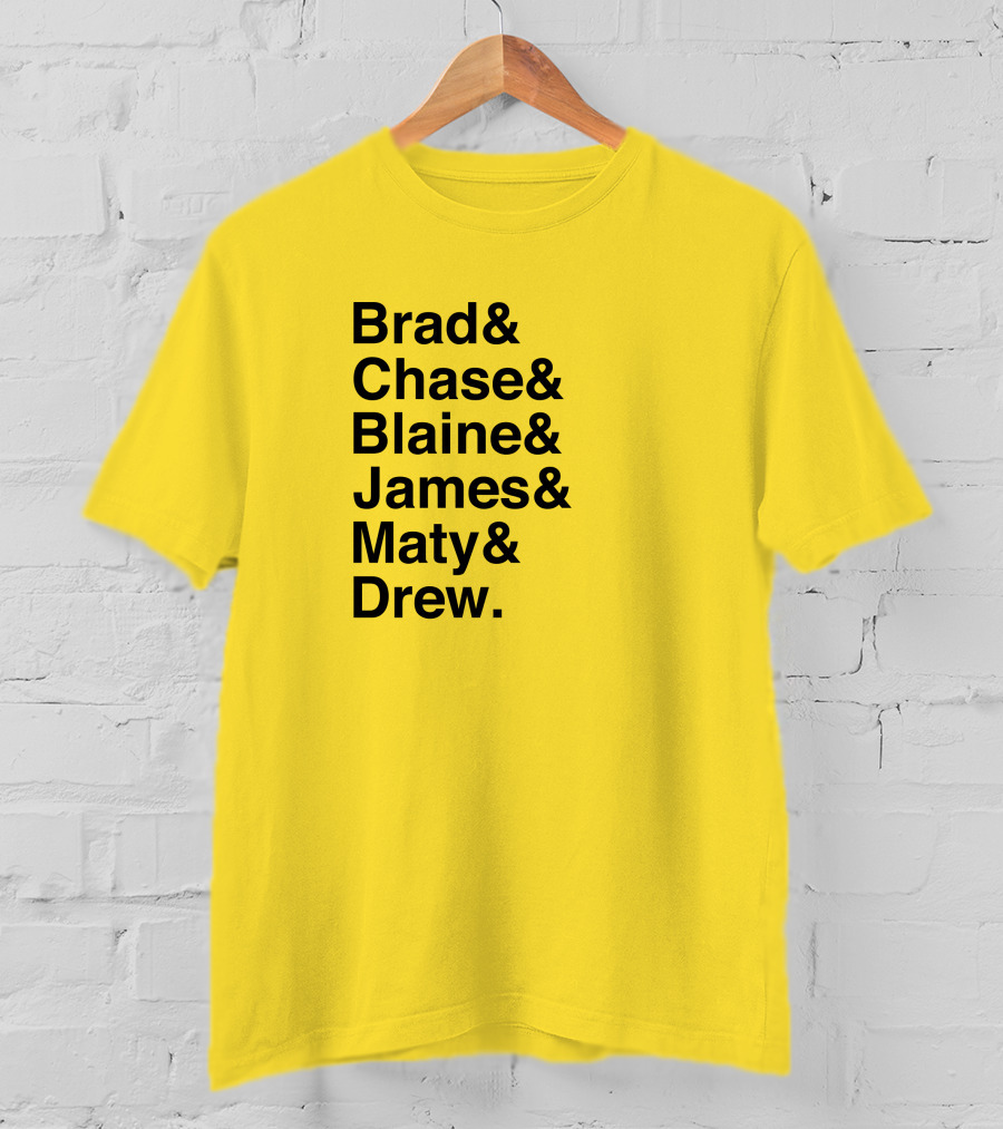 Brad Chase Blaine James Maty Drew 573 Tees Collaboration T-Shirt
