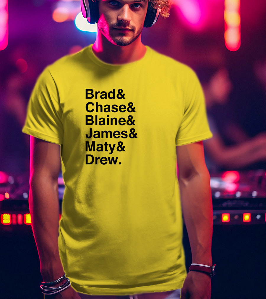 Brad Chase Blaine James Maty Drew 573 Tees Collaboration T-Shirt