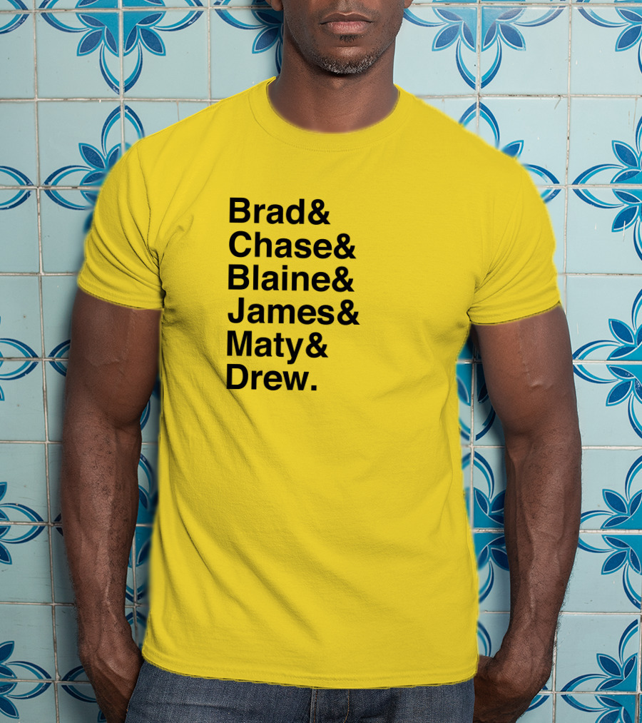 Brad Chase Blaine James Maty Drew 573 Tees Collaboration T-Shirt