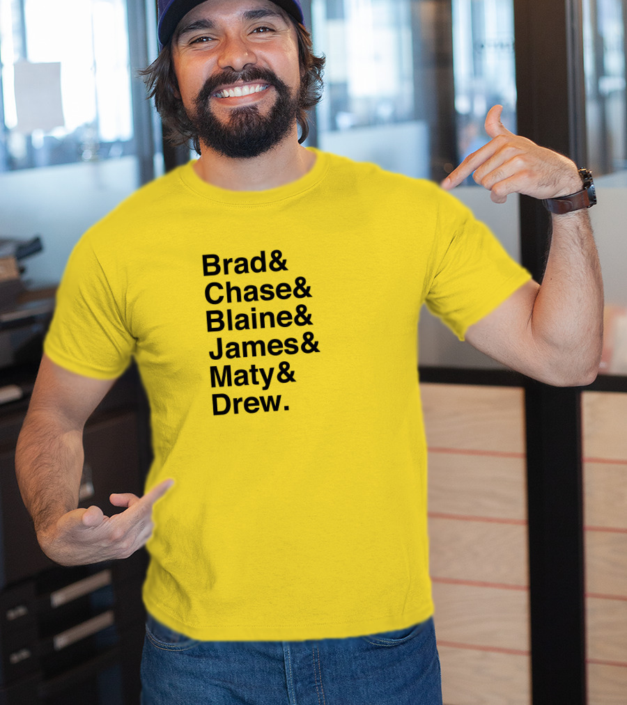 Brad Chase Blaine James Maty Drew 573 Tees Collaboration T-Shirt