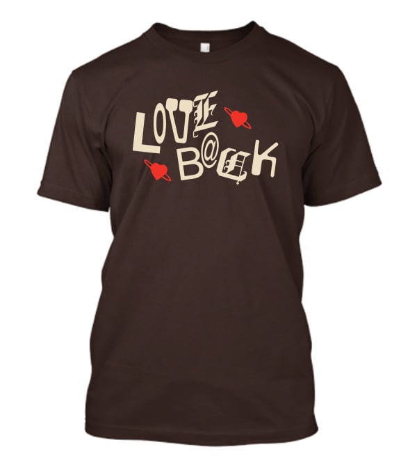 Why Don't We Merch Love Back Cupid Hearts T-Shirt