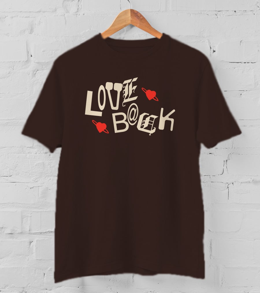 Why Don't We Merch Love Back Cupid Hearts T-Shirt