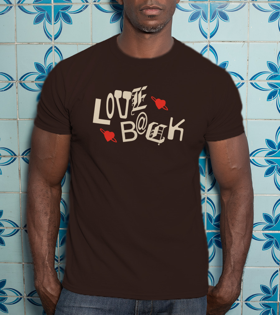 Why Don't We Merch Love Back Cupid Hearts T-Shirt