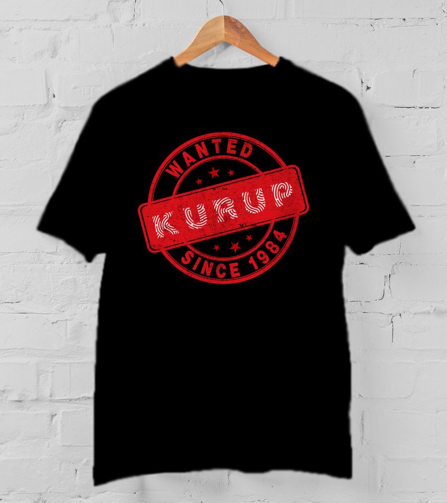 Mydesignation Merch Kurup Wanted Stamp Since 1984 T-Shirt