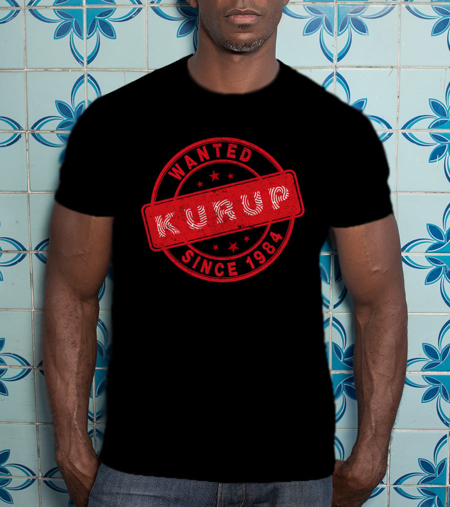 Mydesignation Merch Kurup Wanted Stamp Since 1984 T-Shirt