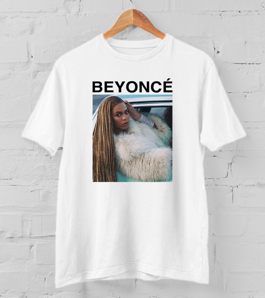 Beyoncé In Fur Coat Looking Powerful T-Shirt