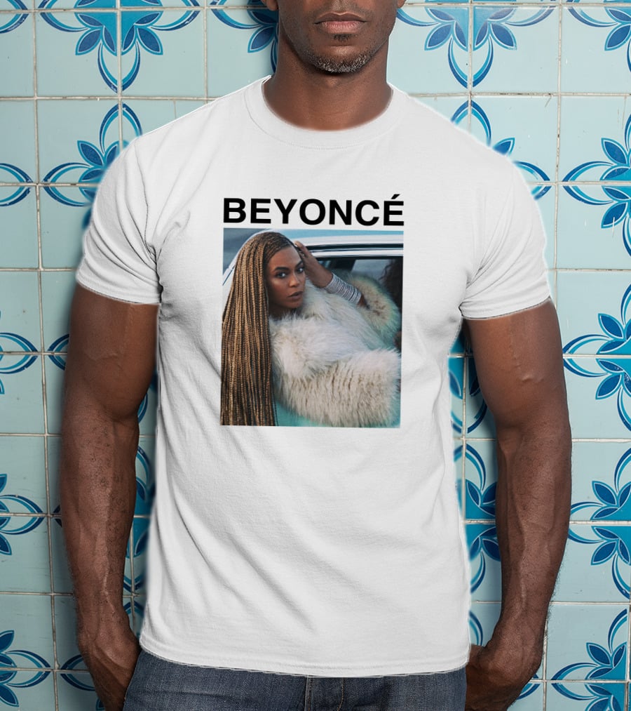 Beyoncé In Fur Coat Looking Powerful T-Shirt
