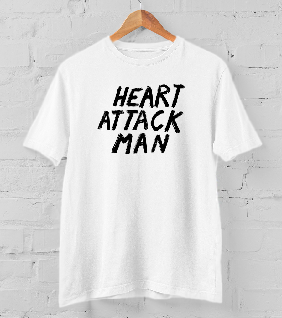 Heart Attack Man Thoughtz And Prayerz Merch T-Shirt