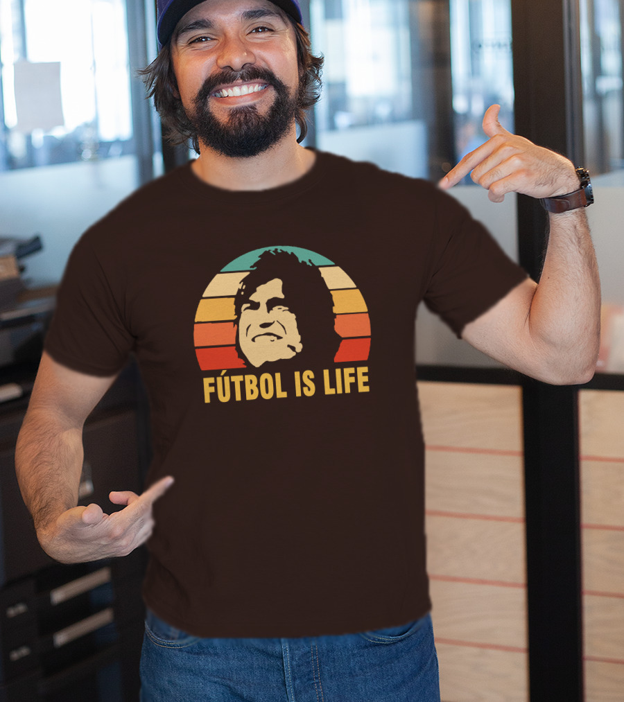 Fútbol Is Life Retro Dani Rojas T-Shirt