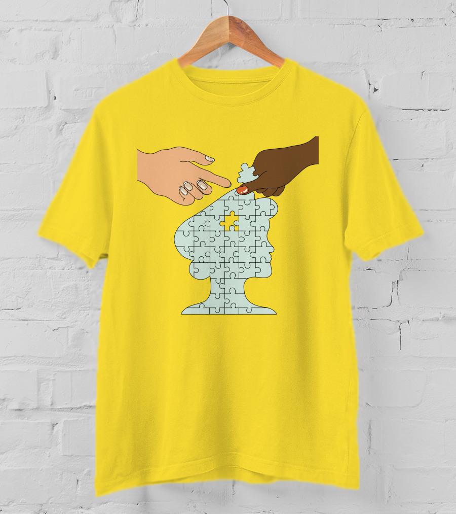 The Philanthropy Boys Club In Her Words Puzzle Head Collaboration T-Shirt
