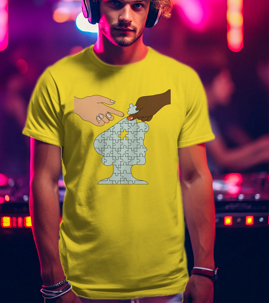 The Philanthropy Boys Club In Her Words Puzzle Head Collaboration T-Shirt