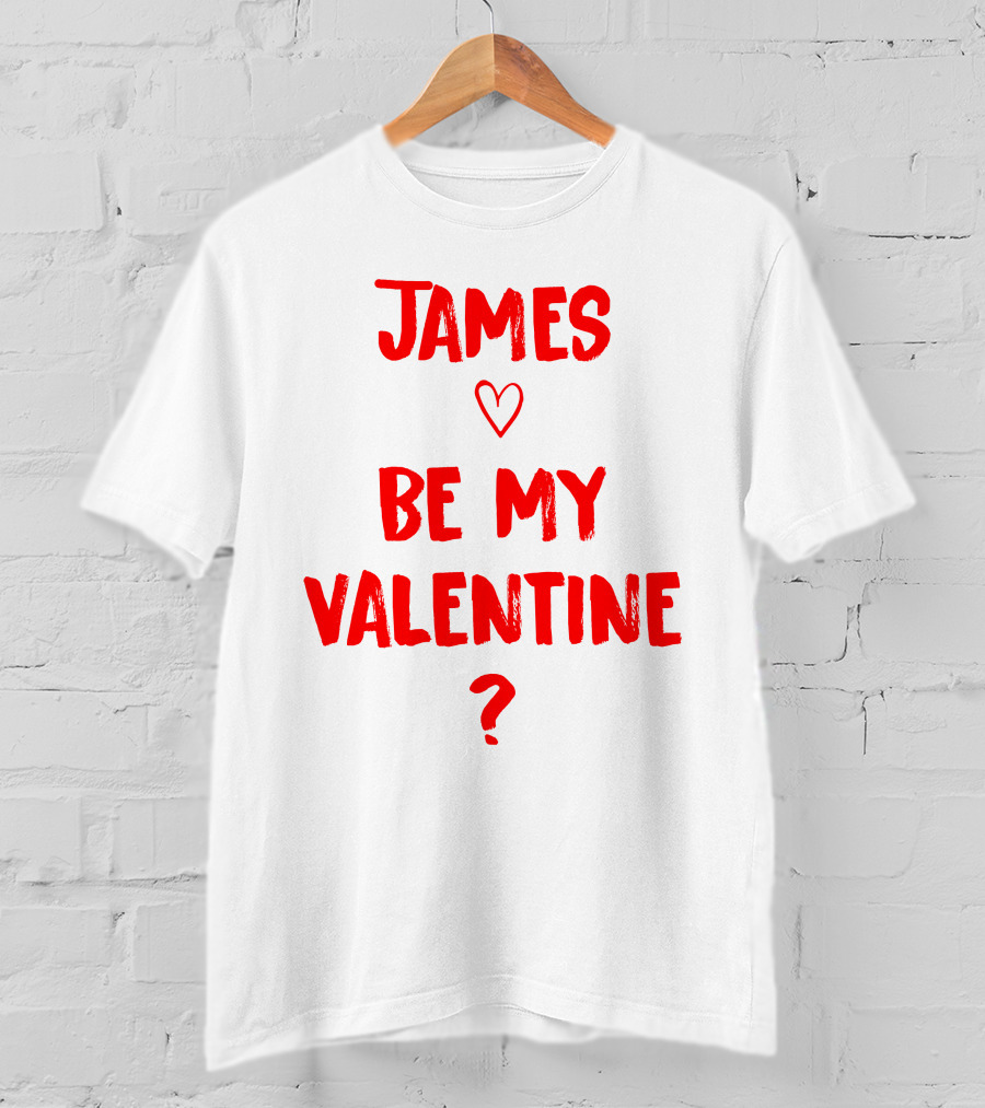 James Be My Valentine Maroon 5 Happy Birthday T-Shirt