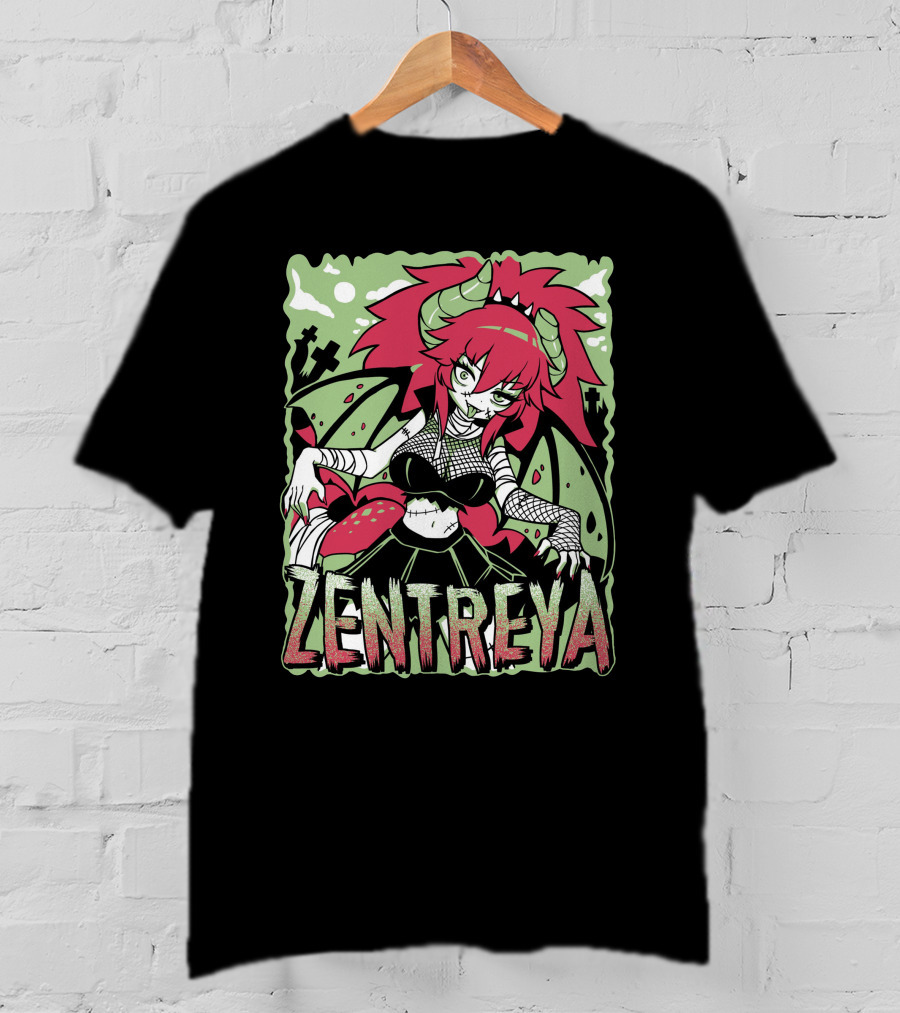 Zentreya Halloween Vtuber Monster T-Shirt