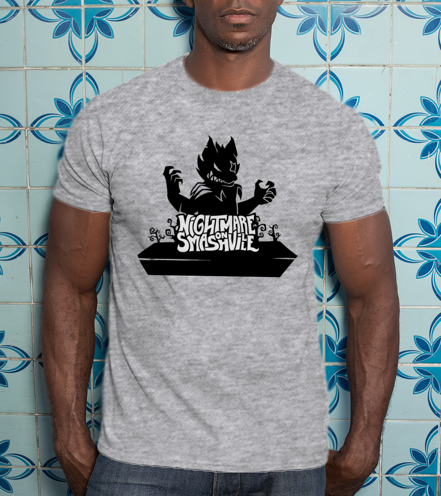 Nightmare On Smashville Werewolves Halloween T-Shirt
