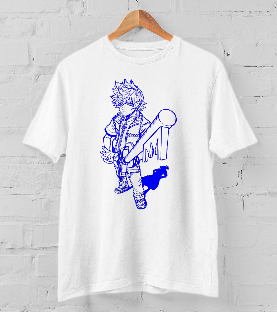 Nairda GS Sora Keyblade Kingdom Hearts Fan T-Shirt